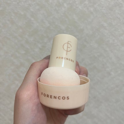 ベアブラッシャー パフ付き/フォレンコス/パウダーチークを使ったクチコミ(3枚目)