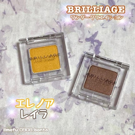 ワンダークリエイション /ブリリアージュ/単色アイシャドウを使ったクチコミ(1枚目)