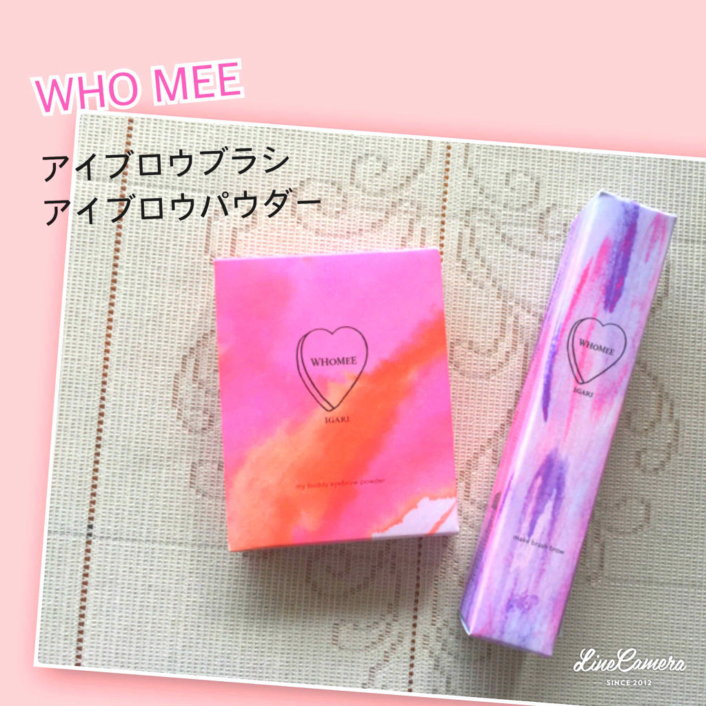  フーミー アイブロウパウダー/WHOMEE/パウダーアイブロウを使ったクチコミ（1枚目）
