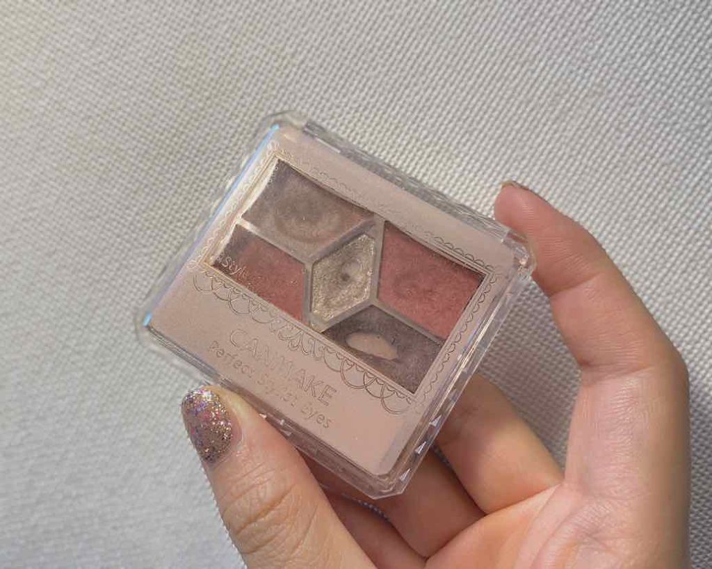 【旧品】パーフェクトスタイリストアイズ/キャンメイク/アイシャドウパレットを使ったクチコミ(1枚目)