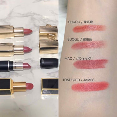 リップス アンド ボーイズ 19A ジェームズ/TOM FORD BEAUTY/口紅を使ったクチコミ（2枚目）