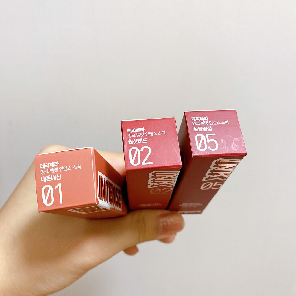 インクベルベットインテンススティック/PERIPERA/口紅を使ったクチコミ(9枚目)