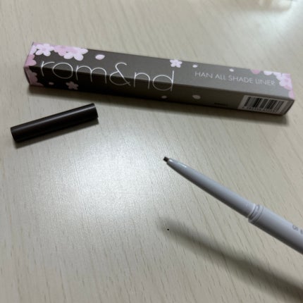 ハンオールシェードライナー/rom&nd/ペンシルアイライナーを使ったクチコミ(2枚目)