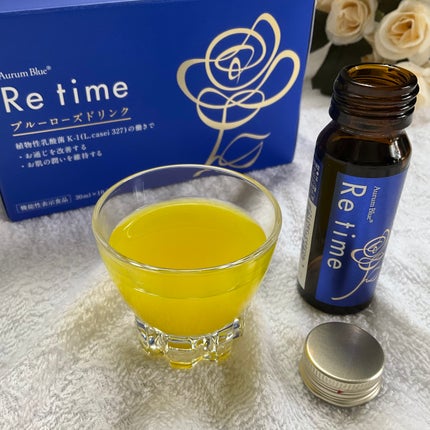 Re time ブルーローズドリンク/オーラムブルー/美容ドリンクを使ったクチコミ(3枚目)