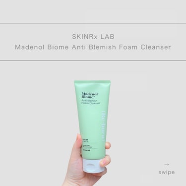 SKINRx LAB マデノルバイオームアンチブレミッシュフォームクレンザーのクチコミ「＼　肌のバランスを整える鎮静フォームクレンザー　／
⁡
⁡
𓐄 𓐄 𓐄 𓐄 𓐄 𓐄 𓐄 𓐄 𓐄.....」（1枚目）