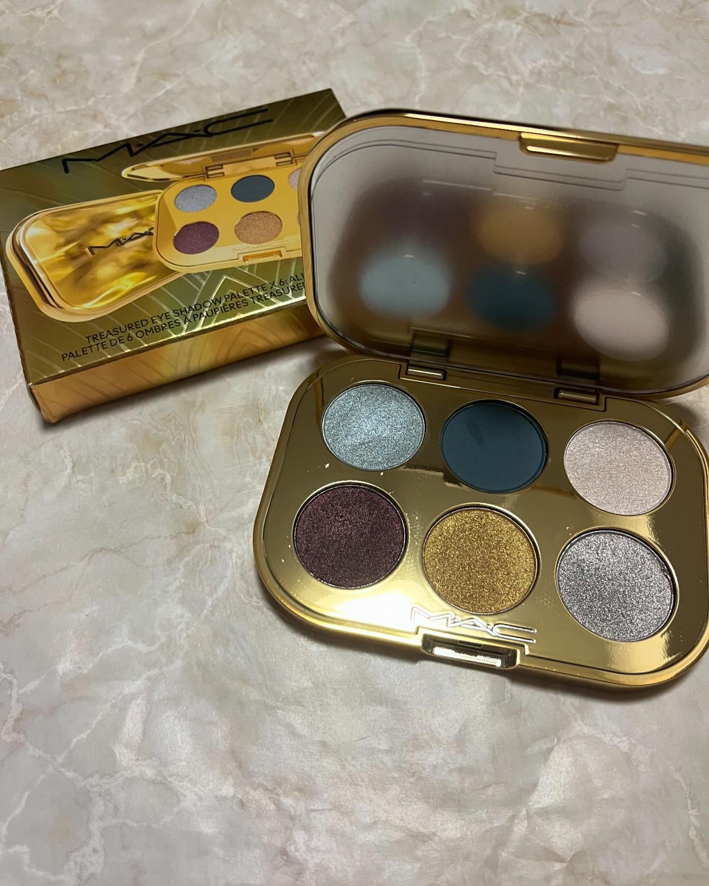 トレジャー アイシャドウ パレット ×6 オール ザ リッチ ェズ/M・A・C/アイシャドウパレットを使ったクチコミ（1枚目）