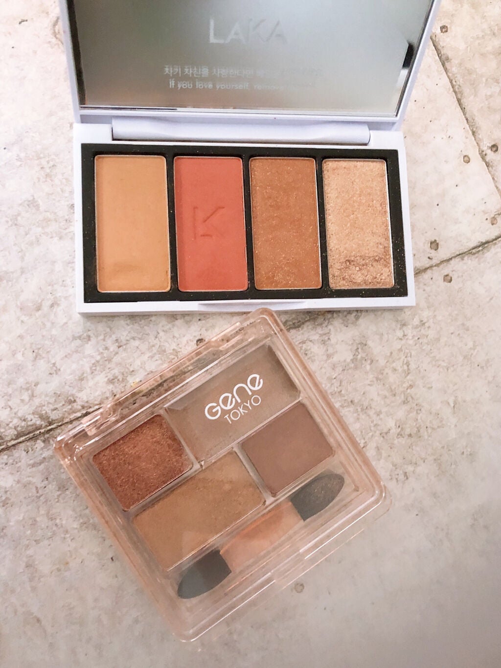 ジャストアイパレット/Laka/アイシャドウパレットを使ったクチコミ(2枚目)