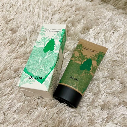 バウム アロマティック ハンドクリーム 5 ヒノキフォレスト/BAUM/ハンドクリームを使ったクチコミ(1枚目)