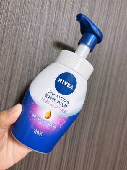 ニベア クリアビューティー弱酸性泡洗顔 もっちり美肌/ニベア/泡洗顔を使ったクチコミ(1枚目)