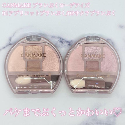 プランぷくコーデアイズ/キャンメイク/パウダーアイシャドウを使ったクチコミ(2枚目)