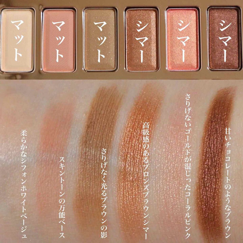 バレンタインボックス/VAVI MELLO/アイシャドウパレットを使ったクチコミ（3枚目）