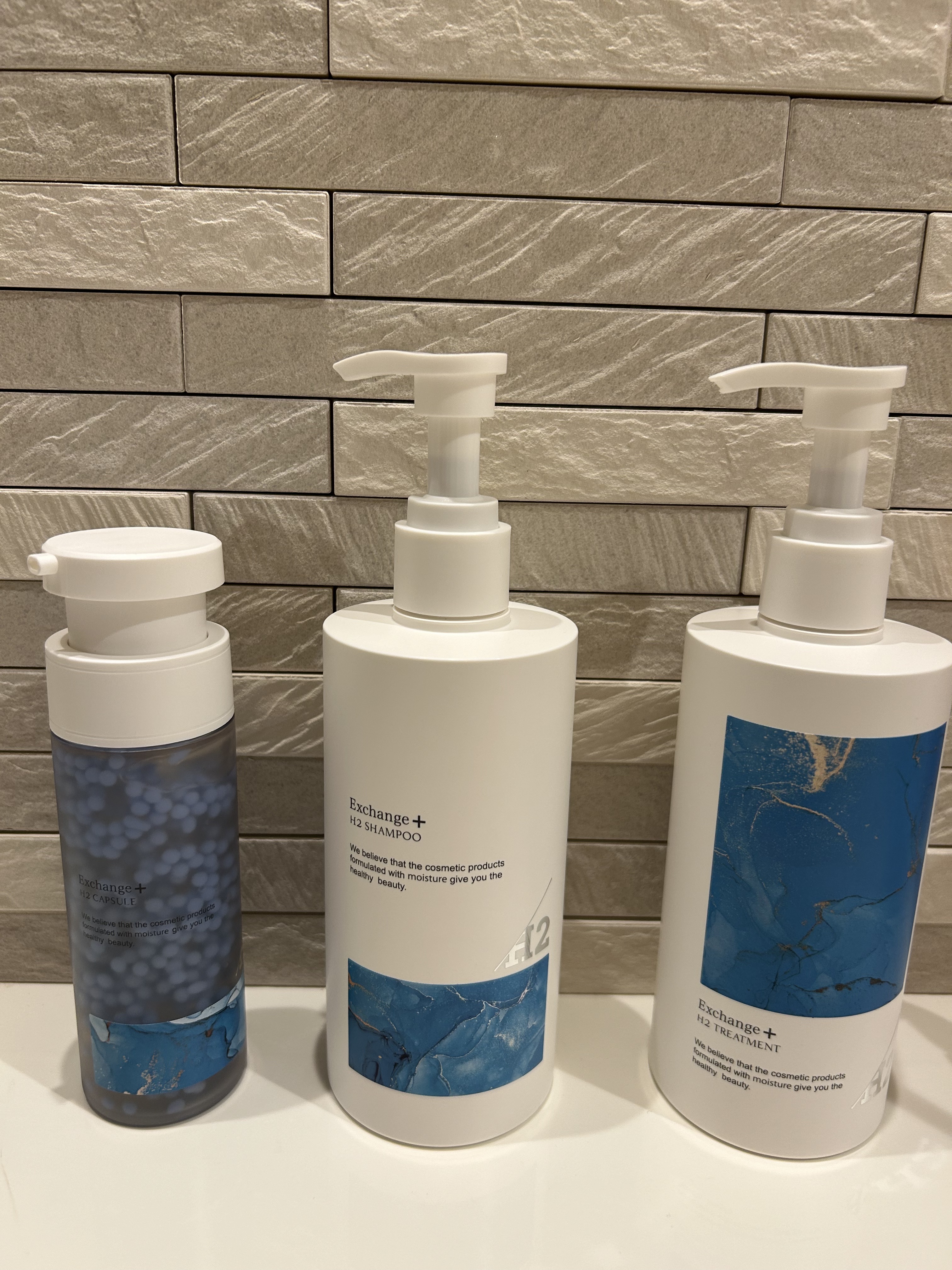 H2シャンプー/カプセル/トリートメント /Exchange+/サロンシャンプーを使ったクチコミ（1枚目）