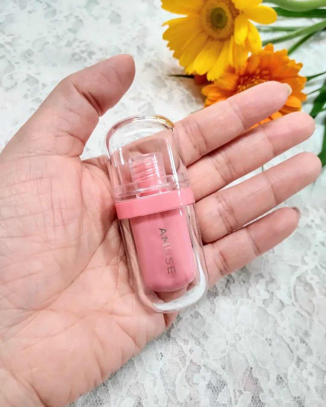 ジェルフィットティント/AMUSE/リップティントを使ったクチコミ（2枚目）