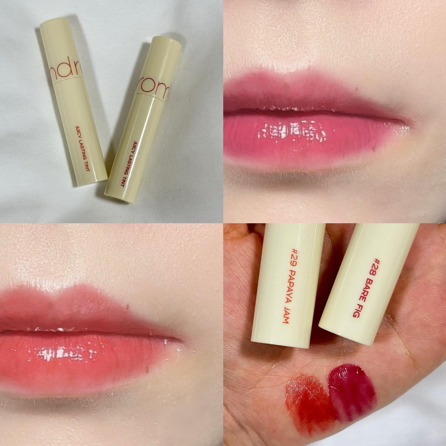 ジューシーラスティングティント/rom&nd/リップティントを使ったクチコミ(9枚目)