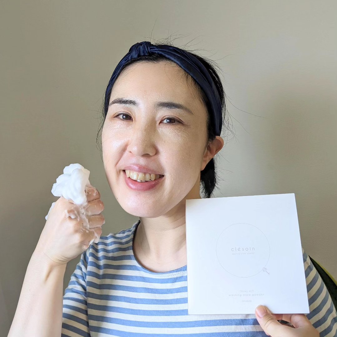 スノーパウダーウォッシュ　クレソワン/クレソワン/洗顔パウダーを使ったクチコミ（1枚目）