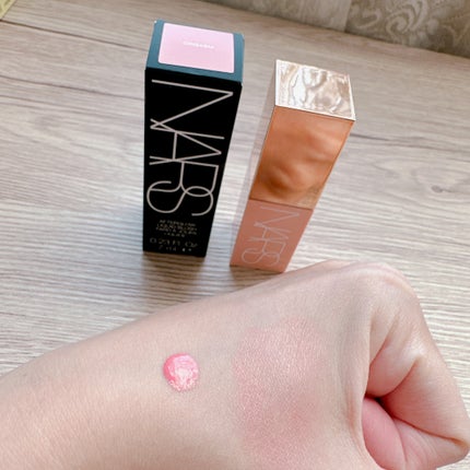 アフターグロー リキッドブラッシュ/NARS/リキッドチークを使ったクチコミ(2枚目)