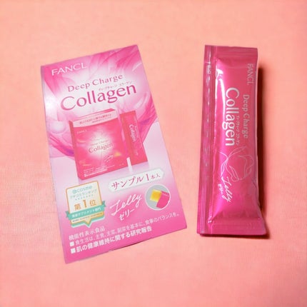 ディープチャージ コラーゲン スティックゼリー/ファンケル/美容サプリメントを使ったクチコミ(1枚目)