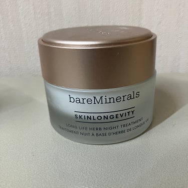 bareMinerals スキンロンジェヴィティ VP スリーピングジェルクリームのクチコミ「夜用保湿にと、購入しました。
油分より水分が多いとのことで、乾燥肌の私は少し心配でしたが、
実.....」（1枚目）