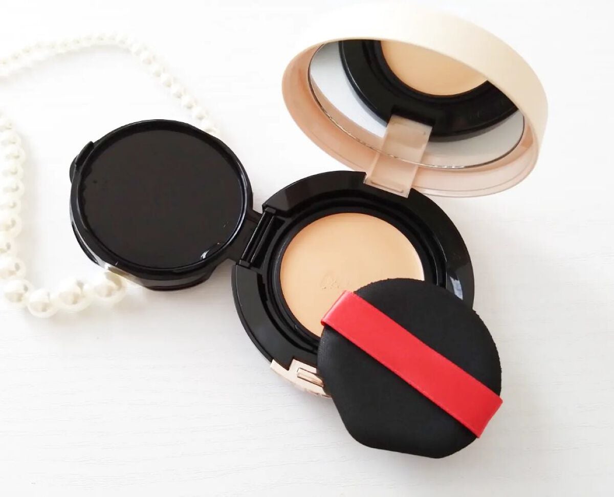 ドラマティッククッションジェリー/マキアージュ/クッションファンデーションを使ったクチコミ(1枚目)