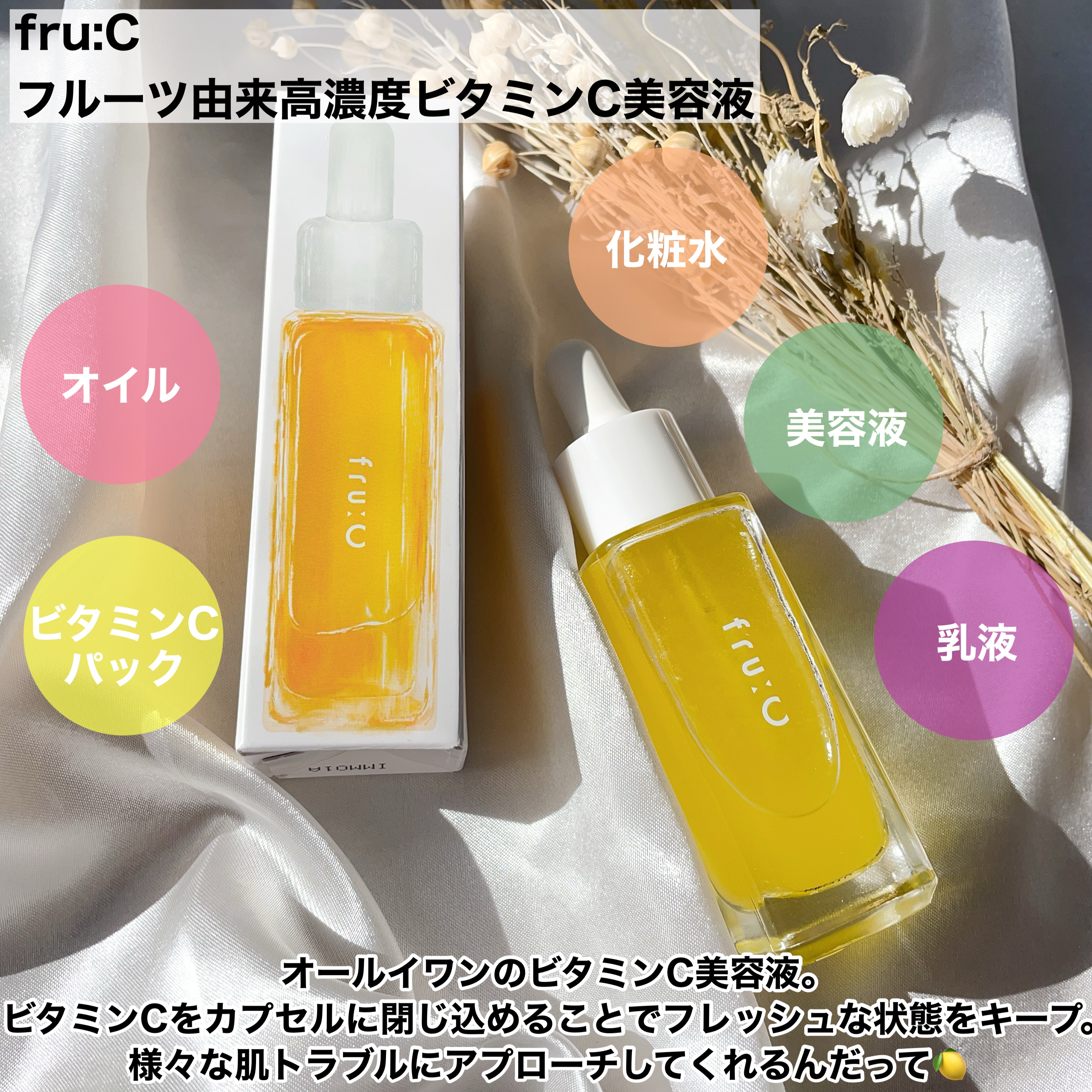 fru:C 28ml/Fru:C/美容液を使ったクチコミ（2枚目）