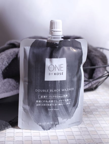 ダブル ブラック ウォッシャー/ONE BY KOSE/その他洗顔料を使ったクチコミ(6枚目)