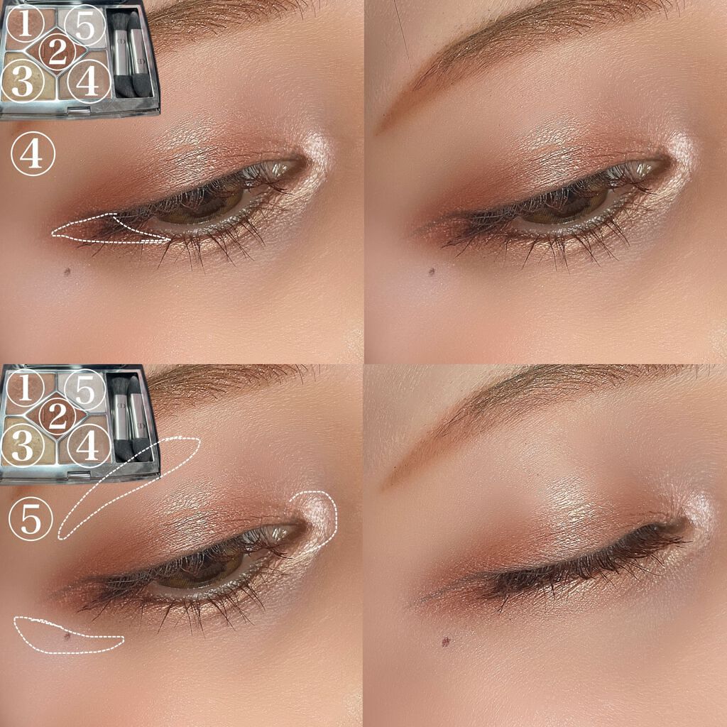 【旧】サンク クルール クチュール/Dior/アイシャドウパレットを使ったクチコミ(3枚目)