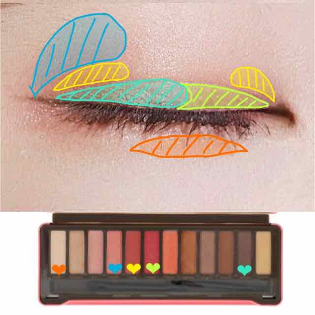 【旧品】パーフェクトスタイリストアイズ/キャンメイク/アイシャドウパレットを使ったクチコミ（2枚目）