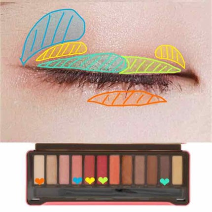 【旧品】パーフェクトスタイリストアイズ/キャンメイク/アイシャドウパレットを使ったクチコミ(2枚目)