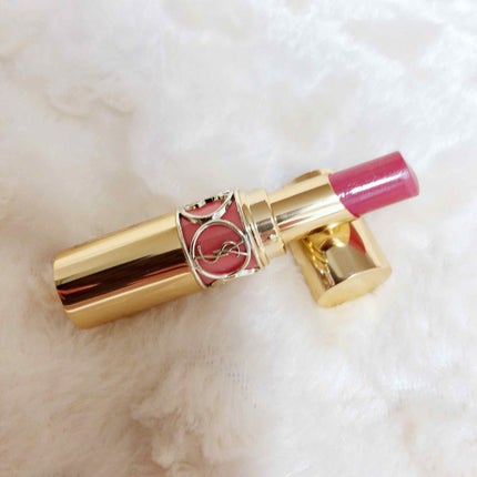 ルージュ ヴォリュプテ シャイン/YVES SAINT LAURENT BEAUTE/口紅を使ったクチコミ(4枚目)