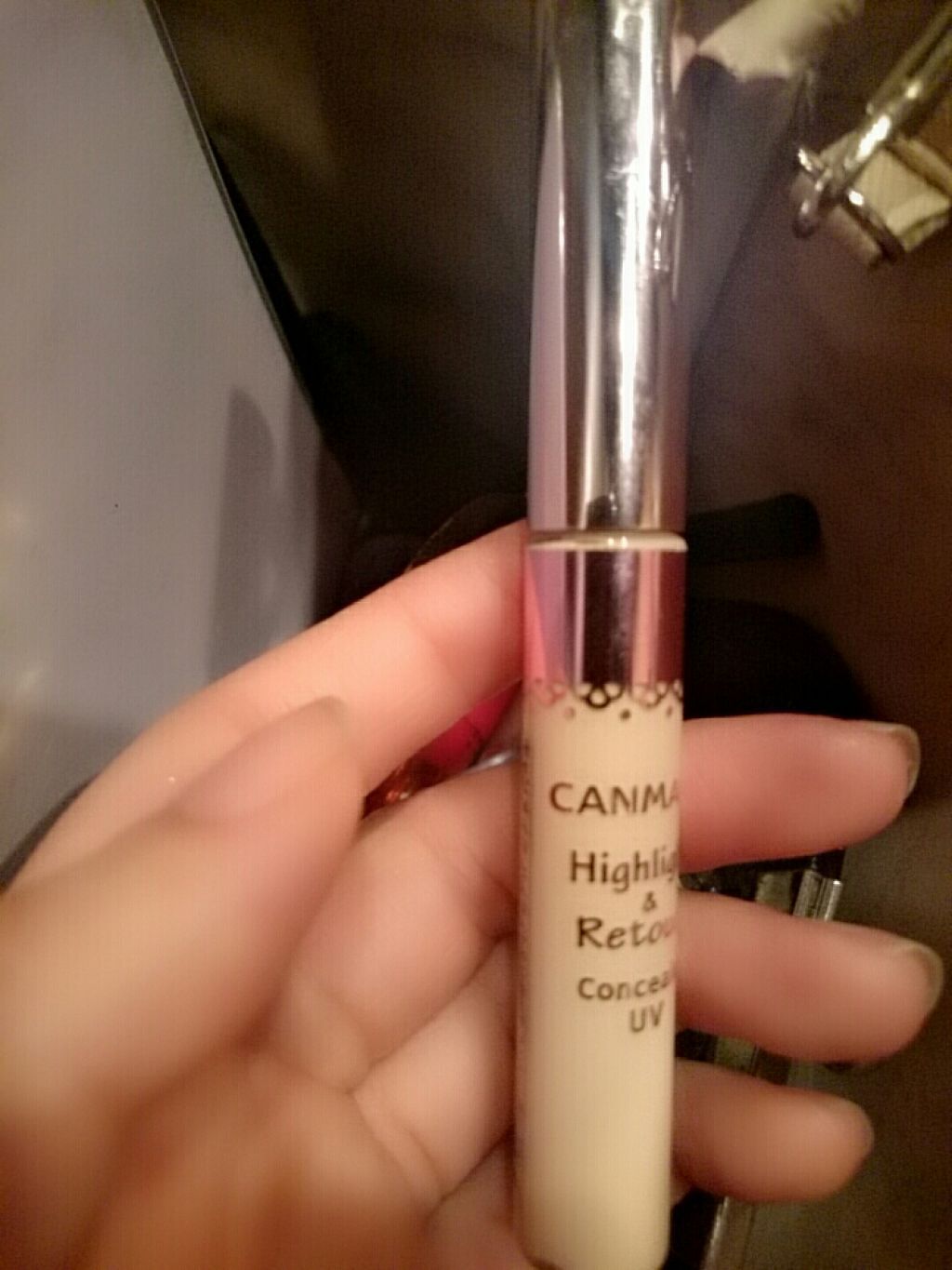 カバー&ストレッチコンシーラー UV/キャンメイク/リキッドコンシーラーを使ったクチコミ(1枚目)