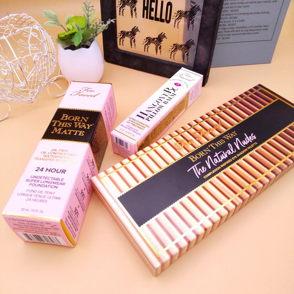 ボーン ディス ウェイ ザ ナチュラル ヌード アイシャドウ パレット/Too Faced/アイシャドウパレットを使ったクチコミ（1枚目）