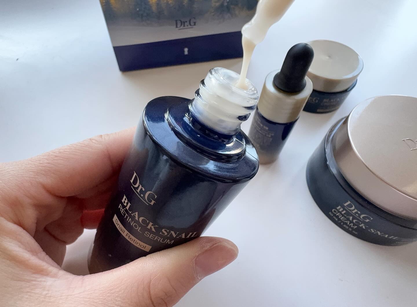 ブラックスネイル クリーム/Dr.G/フェイスクリームを使ったクチコミ（2枚目）