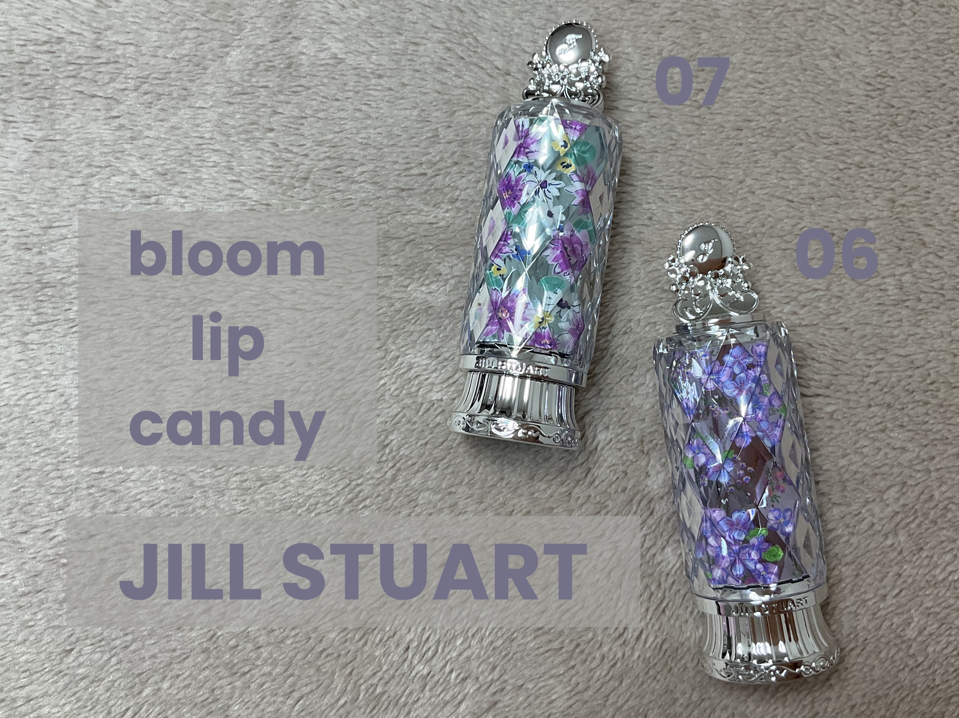 ジルスチュアート ブルーム リップ キャンディ 07 pure water lily/JILL STUART/口紅を使ったクチコミ（1枚目）