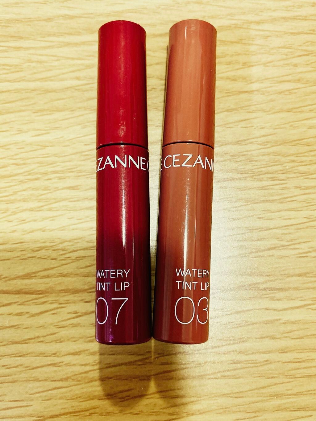 ウォータリーティントリップ/CEZANNE/リップティントを使ったクチコミ(1枚目)