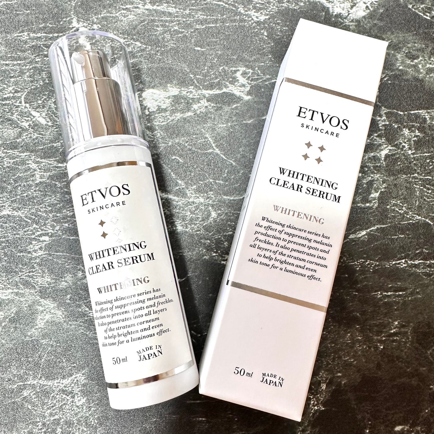 ホワイトニングクリアセラム/エトヴォス/美容液を使ったクチコミ(1枚目)