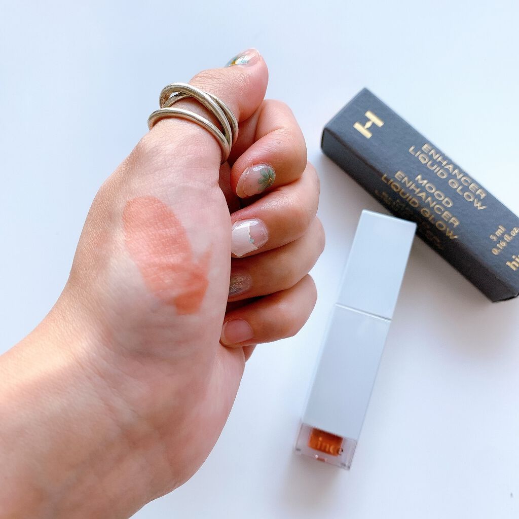 ムードインハンサーリキッドグロウ/hince/口紅を使ったクチコミ(4枚目)