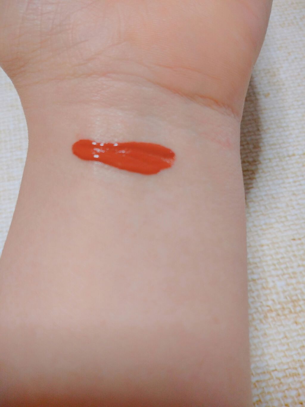 ザ ファースト  ベルベット ティント シーズン３/MERZY/リップティントを使ったクチコミ（2枚目）