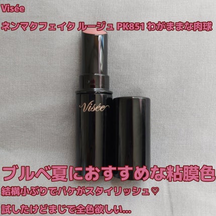 ネンマクフェイク ルージュ/Visée/口紅を使ったクチコミ(2枚目)