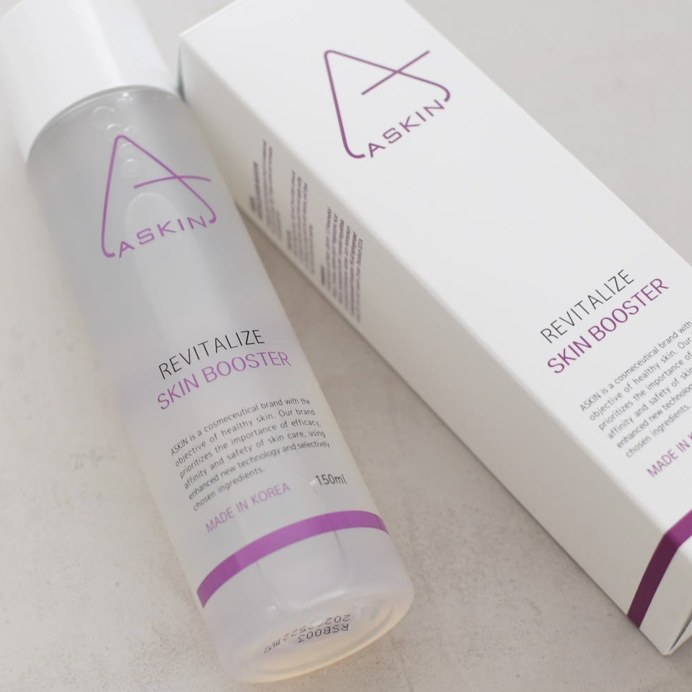 ツボクサエキスが88%配合
エイスキン 
リバイタライズ スキンブースター🤍🤍
⁡
洗顔の後、すぐ乾燥してしまう方やニキビなど
トラブルお肌の方におすすめの商品✨
⁡
精製水の代わりに、贅沢に88%も
ツボクサエキスを配合🌿
⁡
テク