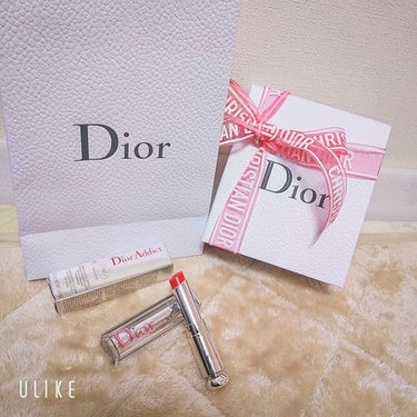 ディオール アディクト ステラー ハロ シャイン/Dior/口紅を使ったクチコミ（3枚目）