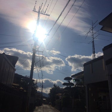  空が綺麗だと心もおちつく☺️