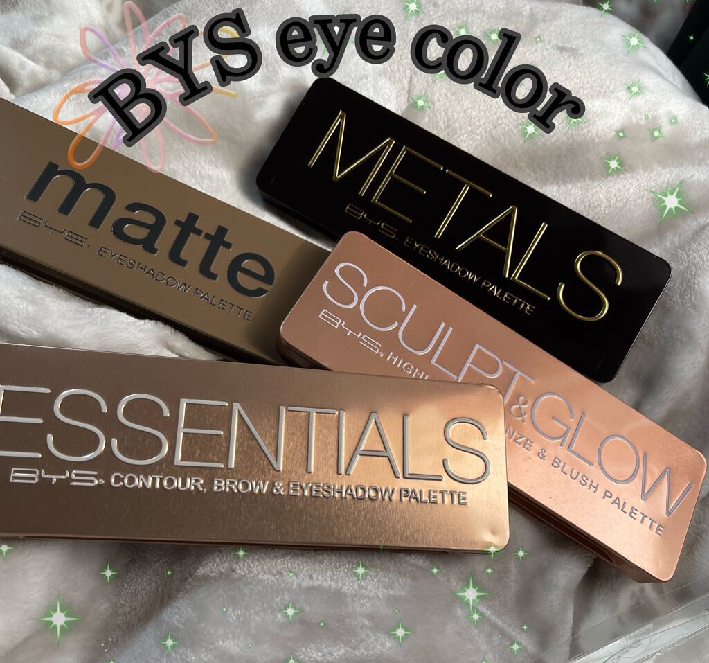 BYS MATTE EYESHADOW PALETTE/BYS/アイシャドウパレットを使ったクチコミ（1枚目）