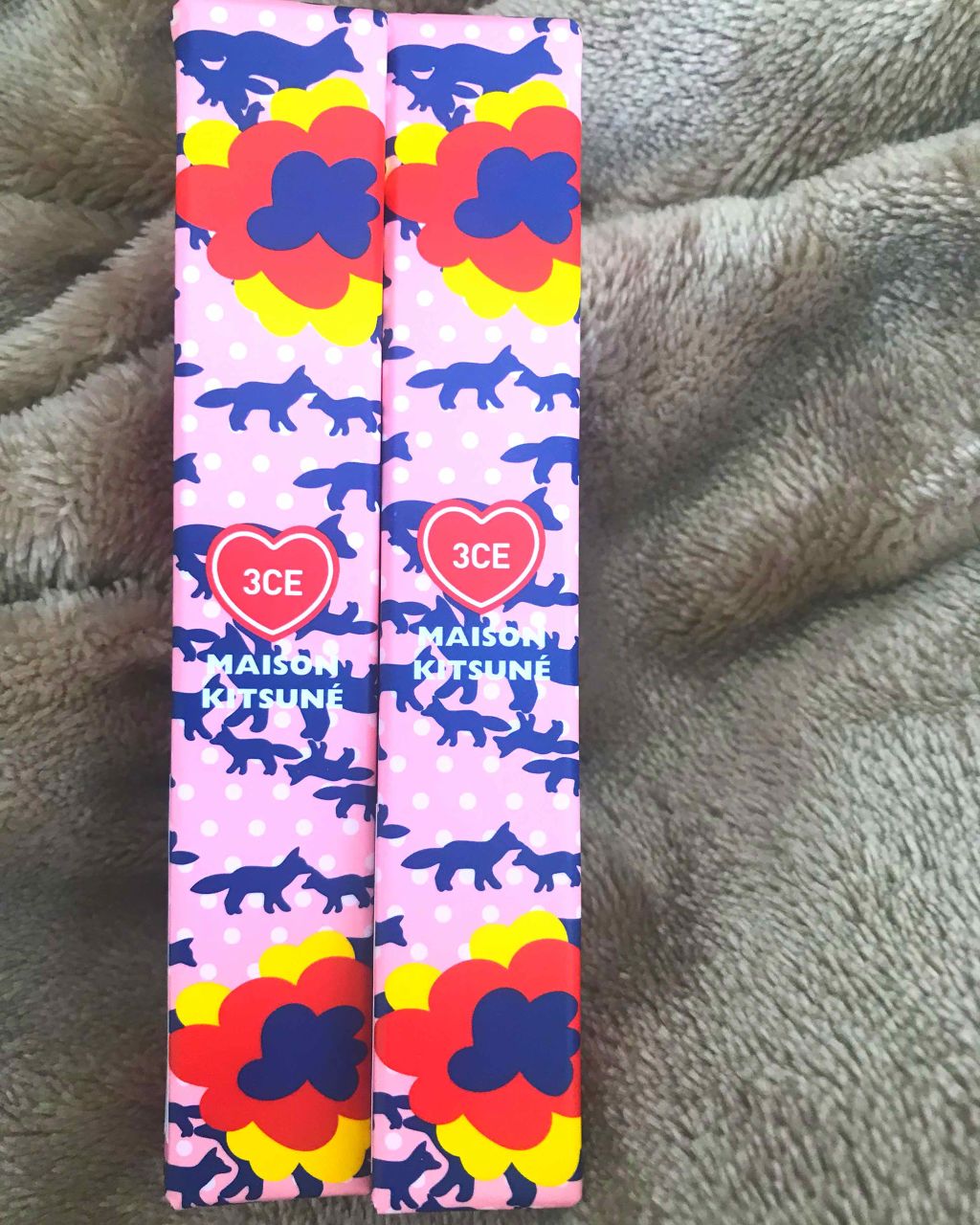 MAISON KITSUNE VELVET LIP TINT/3CE/口紅を使ったクチコミ(1枚目)