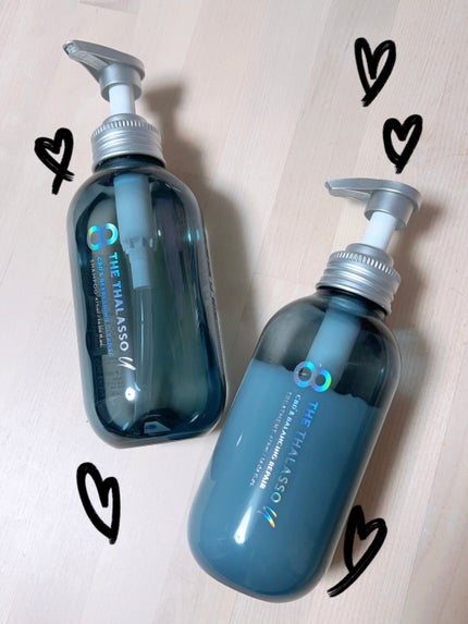 エイトザタラソ ユー CBD&リフレッシング クレンズ 美容液シャンプー/CBD&バランシング ダメージリペア 美容液ヘアトリートメント/エイトザタラソ/市販シャンプーを使ったクチコミ(1枚目)