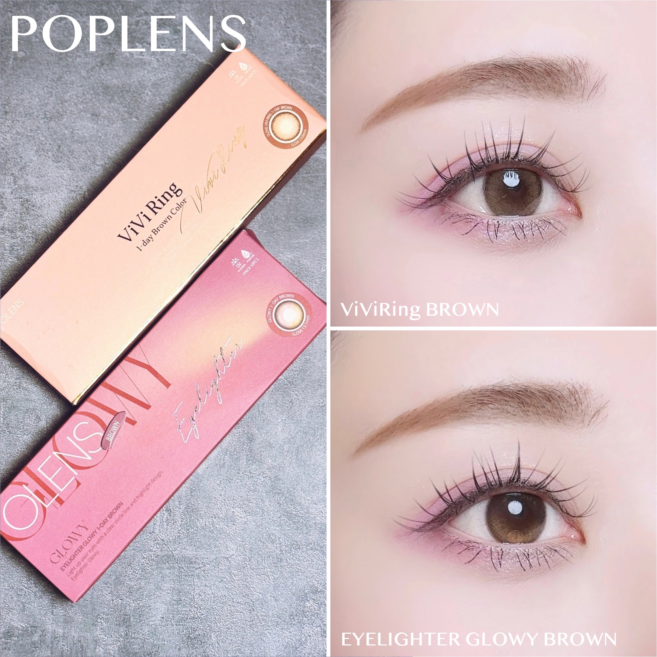 ViVi Ring 1day/OLENS/ワンデー（１DAY）カラコンを使ったクチコミ（1枚目）