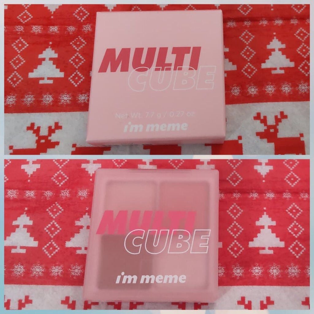 マルチキューブ/i’m meme/アイシャドウパレットを使ったクチコミ(1枚目)
