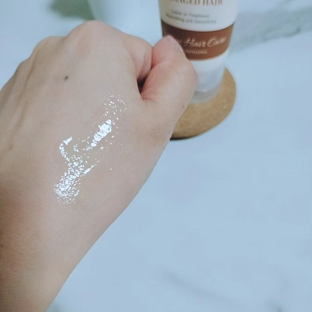 HAIR CURE MASK/CULRY SHYLL/アウトバストリートメントを使ったクチコミ(5枚目)