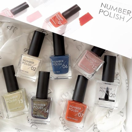 NUMBER POLISH /D-UP/マニキュアを使ったクチコミ(1枚目)