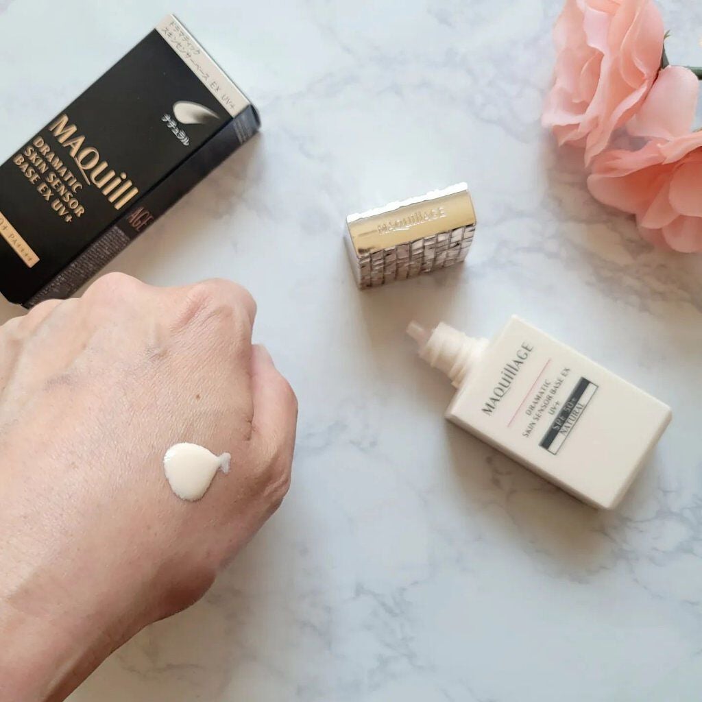 ドラマティックスキンセンサーベース EX UV+/マキアージュ/化粧下地を使ったクチコミ(3枚目)