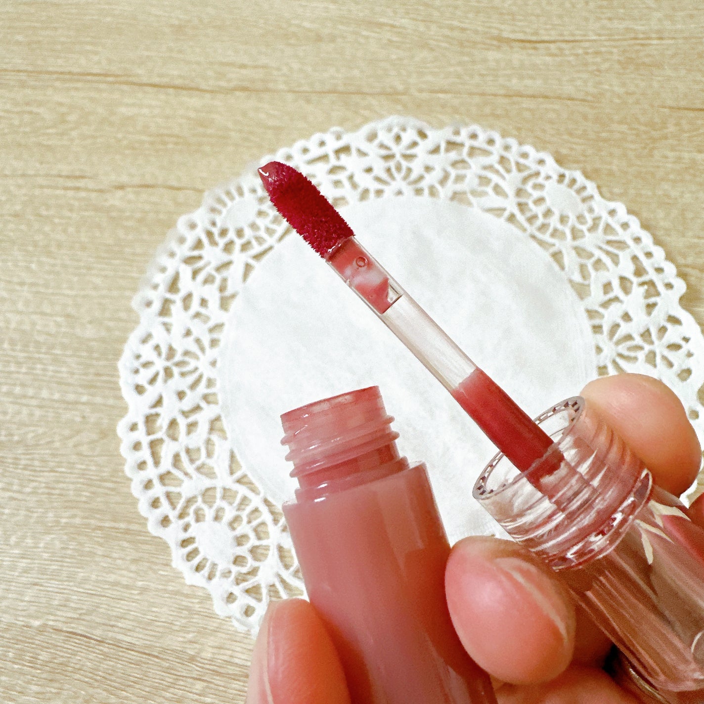 ニュアンスラップティント/Fujiko/リップティントを使ったクチコミ(4枚目)